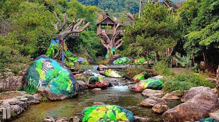 森林旅游產品奇趣水谷