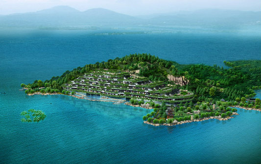 濕地旅游規劃設計公司:太湖俯瞰圖