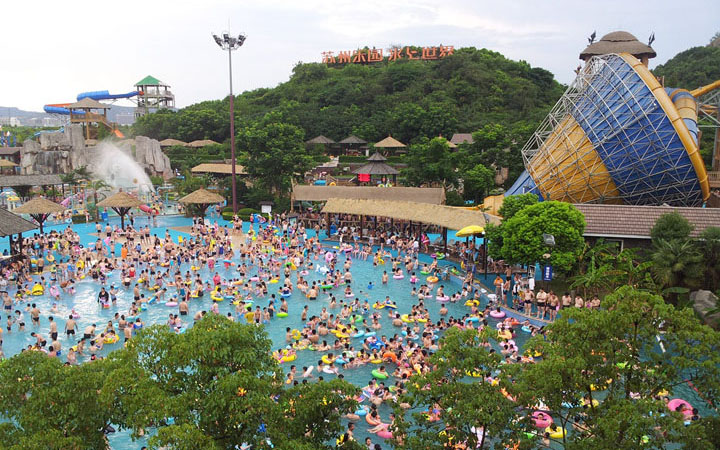 蘇州樂園水上世界成為華東地區旅游熱點