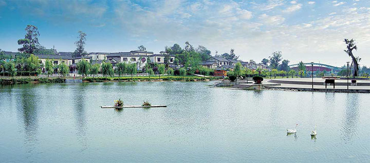鄉村旅游策劃公司:三圣花鄉建筑旅游規劃融入了蜀文化民居風格