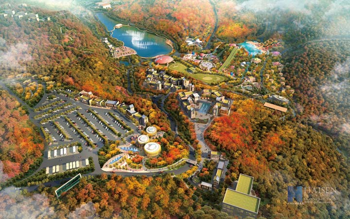 廣東新豐·嶺南紅葉世界旅游規劃效果圖
