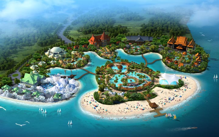 海花島五國溫泉城旅游規劃設計