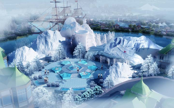 海花島五國溫泉城芬蘭溫泉旅游規劃