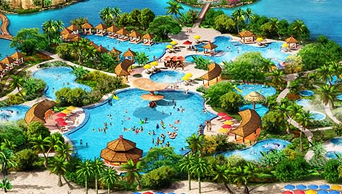 海花島五國溫泉城中心溫泉旅游規劃